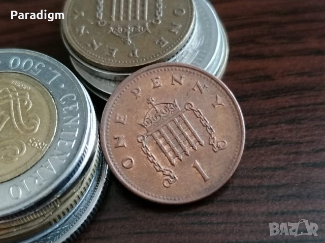 Монета - Великобритания - 1 пени | 2000г.