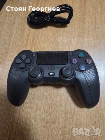 Чисто нов Безжичен контролер съвместим с PS4, PS3, PC, снимка 2 - Друга електроника - 53484625