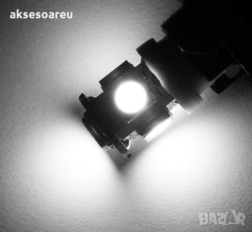 Габаритни диодни крушки габарити Ba9s с 5 Smd Led ксеноново бели диода за камион автобус супер ярка , снимка 2 - Аксесоари и консумативи - 35429398