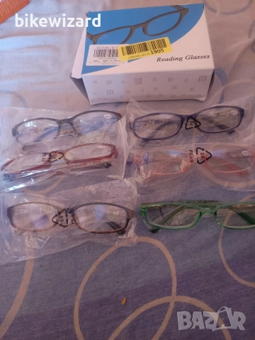 6 броя Очила за четене +0.75 НОВИ