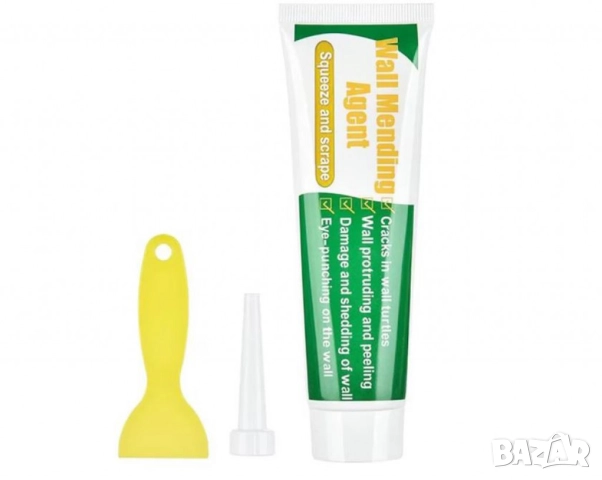 TV 377 Фугираща смес за ремонт на стени бяла шпакловка EDAR – Бързо съхнене и лесно нанасяне, снимка 8 - Други стоки за дома - 52013160