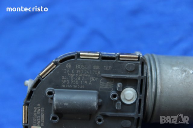 Ляво моторче за чистачки Seat Toledo (2005-2009г.) / 5P0 955 119 A / 0 390 241 758 / 5P0955119A, снимка 2 - Части - 38501060