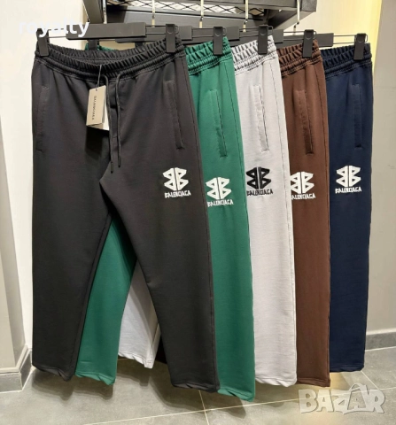 Balenciaga Мъжки Памучни Долнища Различни Цветове 