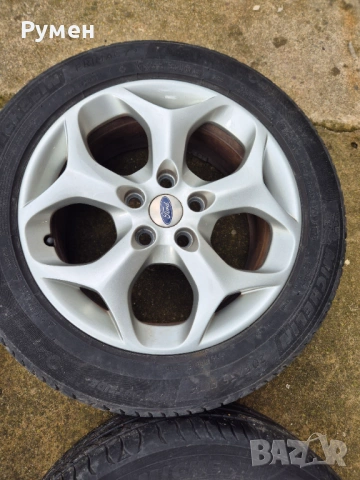 Джанти Ford 16" с летни гуми 205 55 16, снимка 5 - Гуми и джанти - 53525841
