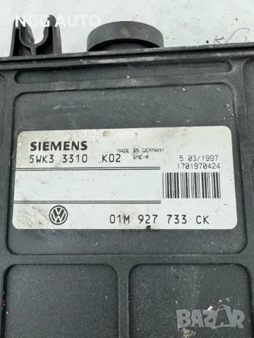 Компютър Автоматични Скорости, Siemens, 01M 927 733 CK, 01M927733CK, 5WK3 3310 K02, 5WK33310K02, снимка 2 - Части - 49826451