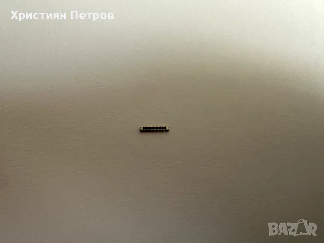 Конектор / Букса мъжки 30 pin на лентов кабел за Tecno / Itel / Infinix, снимка 2 - Резервни части за телефони - 47551998