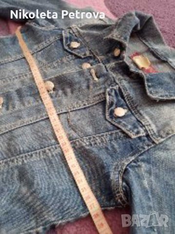 Дънково яке за госпожица, снимка 5 - Детски якета и елеци - 28796802