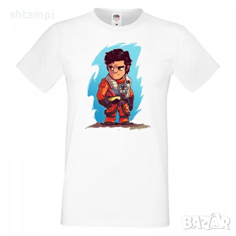 Мъжка тениска Star Wars Po Star Wars Игра,Изненада,Подарък,Геймър, , снимка 5 - Тениски - 36809693