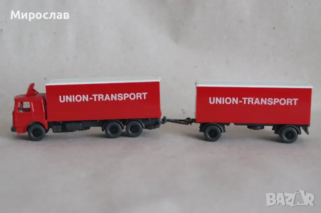 WIKING H0 1/87 MAN ТИР КАМИОН МОДЕЛ КОЛИЧКА КОЛИЧКА