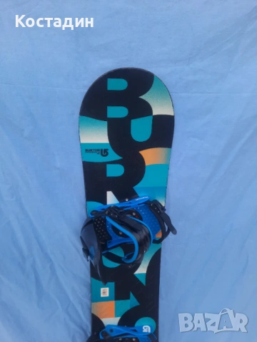 Сноуборд   142см.BURTON PROGRESSION  с автомати. , снимка 2 - Зимни спортове - 53027825