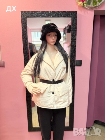 Зимно яке 2 в 1 + колан, снимка 2 - Якета - 52497727