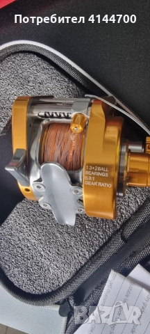 Комплект въдица и макара Jigging Master Jiggingmaster, снимка 7 - Макари - 52494120