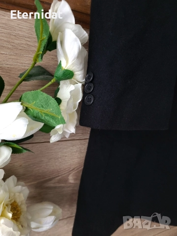 Ново черно палто ALBERTO ASPESI , снимка 8 - Палта, манта - 51863596