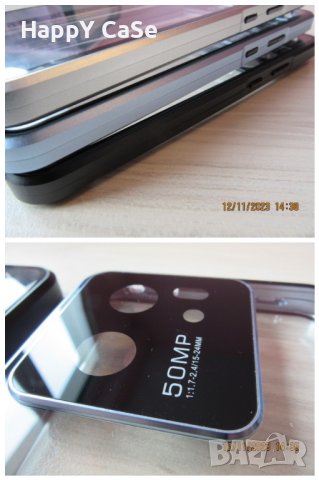 Xiaomi 13T Pro / 13 / 13 Lite / Двоен 360 градуса магнитен кейс с камера протектор, снимка 6 - Калъфи, кейсове - 40074053