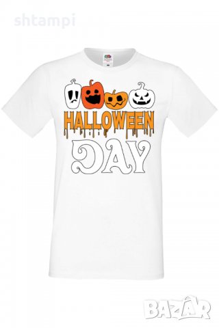 Мъжка тениска Halloween Day,Halloween,Хелоуин,Празник,Забавление,Изненада,Обичаи,, снимка 2 - Тениски - 38123783