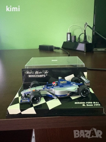продавам  модели формула 1 мащаб 1.43 на minichamps - договаряне, снимка 9 - Колекции - 46874664