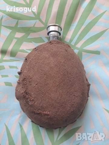 Ретро военна манерка от Българската армия, подходяща за декор, снимка 7 - Антикварни и старинни предмети - 53139318