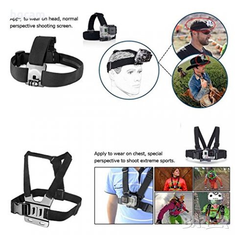 Комплект NITRO KIT аксесоари за екшън камери GoPro Hero, SJCAM и други, снимка 2 - Чанти, стативи, аксесоари - 27724981