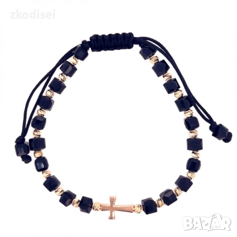 Златна регулируема гривна 1,77гр. 14кр. проба:585 модел:33691-2, снимка 2 - Гривни - 51480647