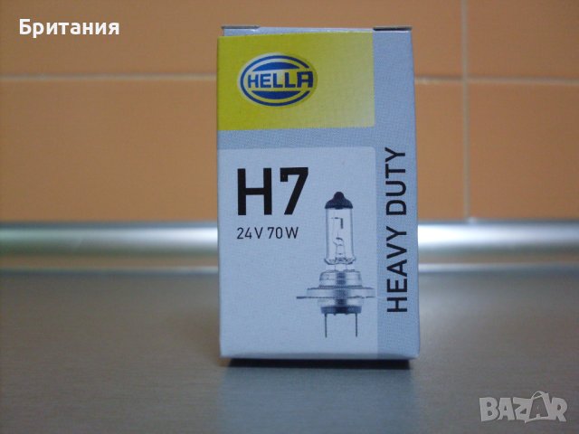 Крушка H7 24V. , снимка 2 - Аксесоари и консумативи - 43952085