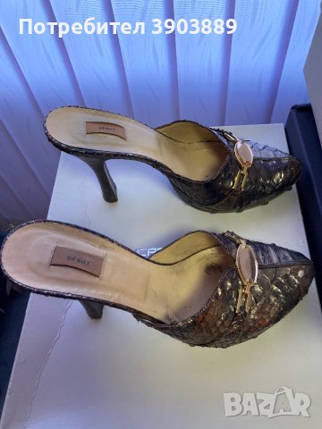 Prodavam, снимка 2 - Дамски обувки на ток - 43535638