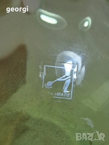 стъклена ваза Leonardo цветно зелено стъкло 32/4, снимка 6 - Вази - 53210332