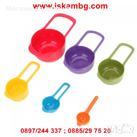 КОМПЛЕКТ МЕРИТЕЛНИ ЛЪЖИЦИ 6 БР. ОТ 7,5МЛ.-250 МЛ., снимка 6 - Други - 28506179