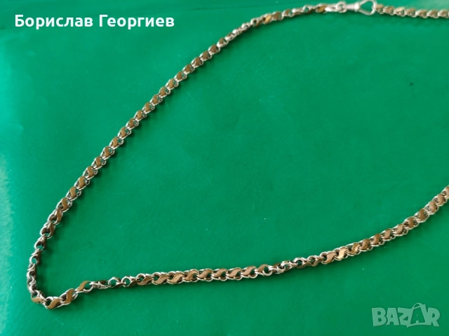 Стар сребърен кюстек за джобен часовник 0.800, снимка 4 - Антикварни и старинни предмети - 52522273