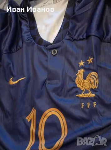 Чисто нов оригинален екип на Франция - Килиан Мбапе, снимка 6 - Футбол - 48351522