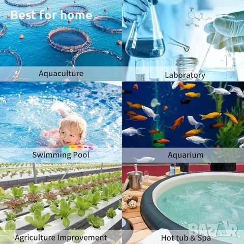 Дигитален тестер за соленос и рН  на водата  Yewhick, , снимка 6 - Друга електроника - 49841984