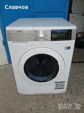 Комбинирана пералня с сушилня с термо помпа AEG lavamat TURBO 8 кг 