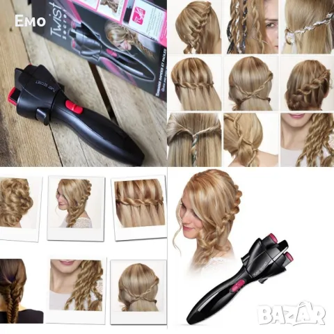 Уред за сплитане на коса: Twist Secret - Материал: Пластмаса.