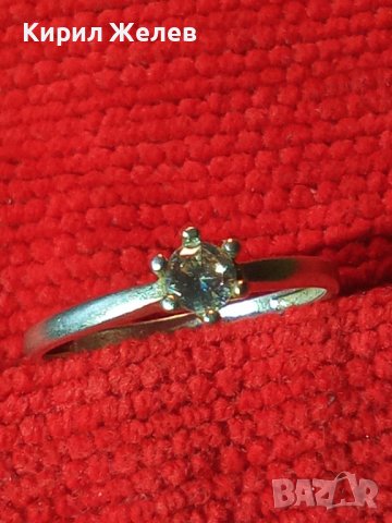 ФИН СРЕБЪРЕН СКЪПОЦЕНЕН ПРЪСТЕН Тип ГОДЕЖЕН СРЕБРО 925 с ЮВЕЛИРНО ФАСЕТИРАН ЦИРКОНИЙ 40008