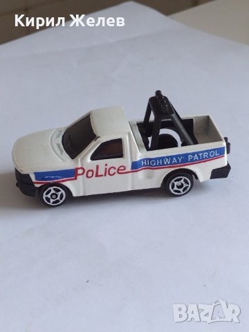 Метална количка полицейски патрул много красива MADE IN CHINA за КОЛЕКЦИОНЕРИ 41779