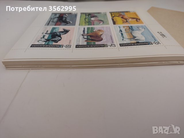 Марки нови с коне,цяла серия 100бр., снимка 5 - Колекции - 39602042