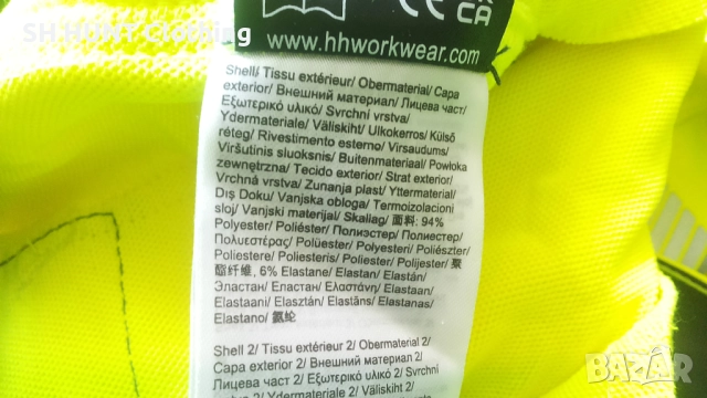 HELLY HANSEN 77472 Hi Vis Construction Stretch Work размер 52 / L работен панталон W4-420, снимка 15 - Панталони - 52075324