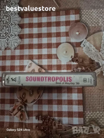 Soundtropolis Best Of Mayday '99 Аудиокасета, снимка 3 - Аудио касети - 50488242