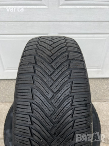 2бр Зимни гуми MICHELIN ALPIN 6, 205/55/17 , снимка 2 - Гуми и джанти - 44842178