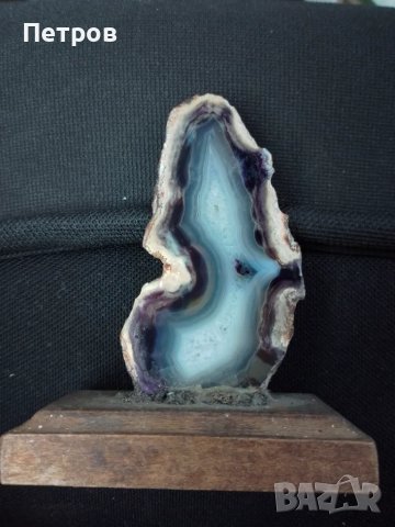 ахат полиран на поставка, снимка 2 - Декорация за дома - 47563692