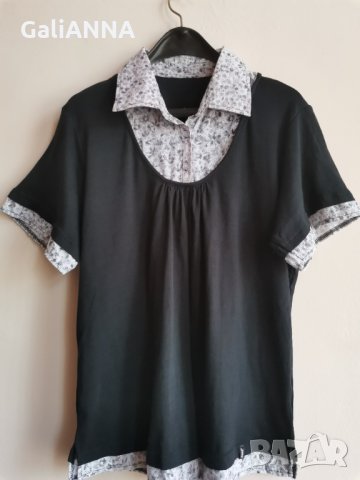 СТРАХОТНА БЛУЗА  МАКСИ РАЗМЕР 2XL, снимка 2 - Туники - 33580803