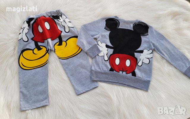 Детски екип Мики Маус 3-4 години - НОВ, снимка 4 - Детски комплекти - 27890505
