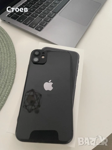 Iphone 11 64GB Black като Нов, снимка 3 - Apple iPhone - 53173274