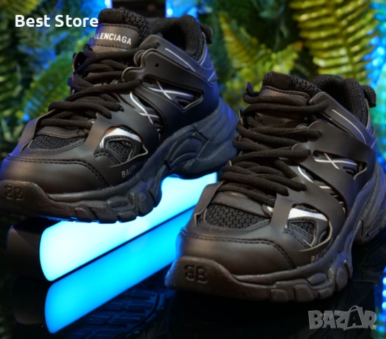 Balenciaga Track Черни Маратонки 36-44 Номер , снимка 3 - Маратонки - 52735722