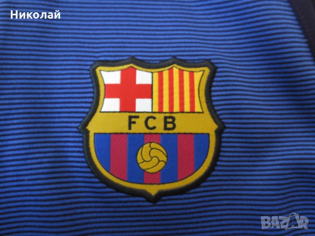 Nike FC Barcelona Authentic Track Jacket, снимка 5 - Спортни дрехи, екипи - 27916022