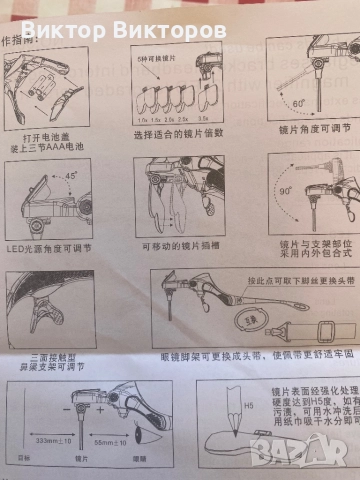 Професионални увеличителни очила , снимка 10 - Други инструменти - 51693832