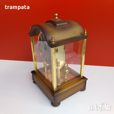 НАЙ ДОБРАТА ОФЕРТА Немски Настолен  кварцов часовник  Hermle , снимка 4 - Други ценни предмети - 53143404