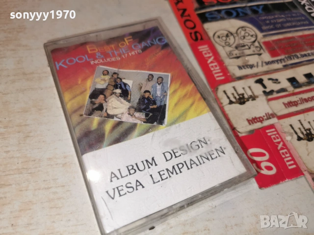 KOOL & THE GANG TAPE 0901261601, снимка 16 - Аудио касети - 53045051