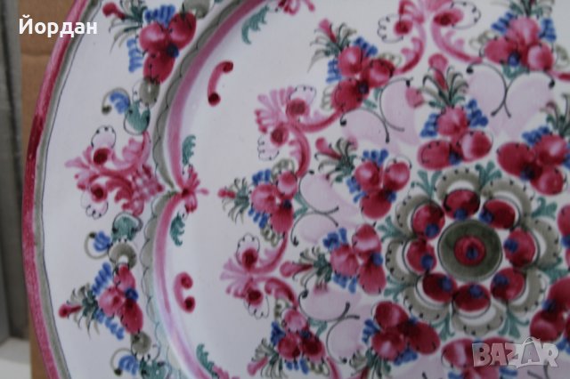 Немска керамична чиния , снимка 3 - Колекции - 43367012