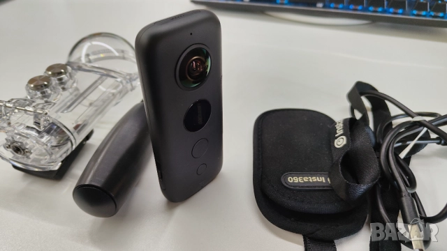 Insta360 ONE X камера с водолазен кейс, снимка 13 - Камери - 52872367