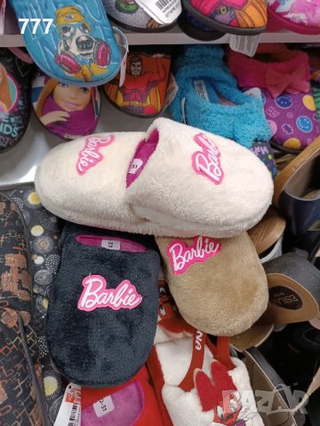 пантофи Barbie Барби , снимка 4 - Детски пантофи - 44001538